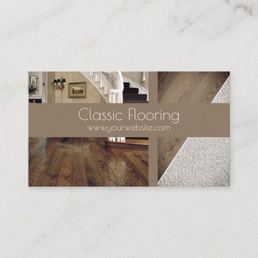 Flooring Company Visitekaartje (Voorkant)