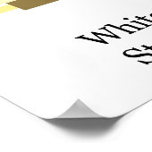 Floorplan of the White House State Floor Diagram Poster (Hoek)