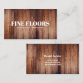 Floors Flooring Installation Company Visitekaartje (Voorkant / Achterkant)