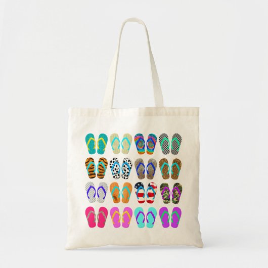 Flop Flop Chart Tote Bag (Voorkant)