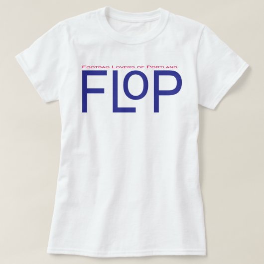 FLoP Voetbalovers van Portland T-Shirts (Design voorkant)