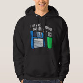 Floppy Disk Coder Computer Engineering Geek Nerd C Hoodie (Voorkant)