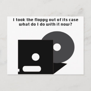 Floppy Disk Funnies Briefkaart