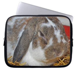 Floppy-oorts Bunny Laptop Sleeve