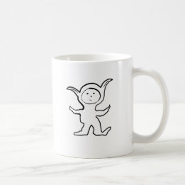 Floppy Pointy Ear Kinder Jammies Design Koffiemok