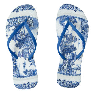 Flops à tongs bleu saule - Vous êtes arrivé