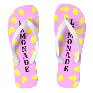 Flops à tongs de soie Lemondade