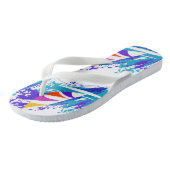 Flops à tongs de surf vent (Incliné)