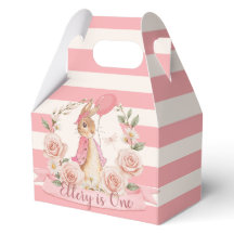🐰🌸 Flopsy Bunny Party Favoriete Boxen
