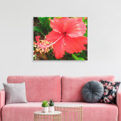 Flor de Amapola Canvas Afdruk (Insitu (Woonkamer))