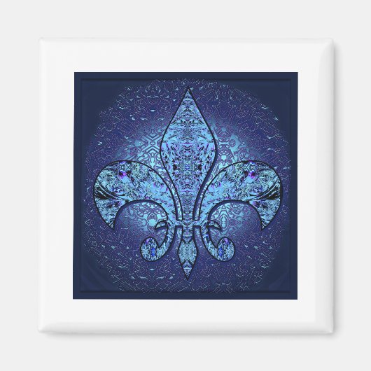 Flor De Lis lt.png Magneet (Voorkant)