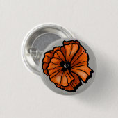 Flor de Primavera Ronde Button 3,2 Cm (Voorkant /achterkant)