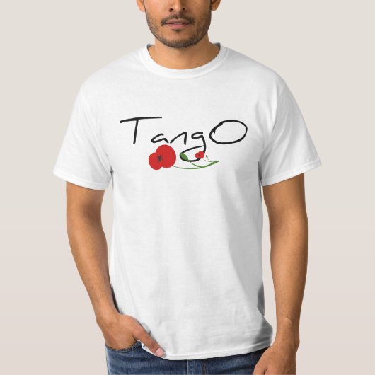 Flor de Tango T-shirt (Voorkant)