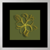 Flor Dourada Poster (Voorkant)