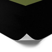 Flor Dourada Poster (Hoek)