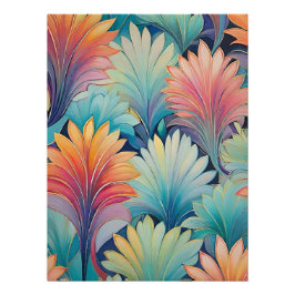 Flora 1 Floral Pastel Poster Perfect Poster