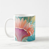 Flora 2 Floral Pastel Classic Mok (Links)