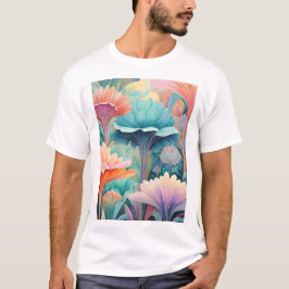 Flora 2 Floral Pastel T-shirt