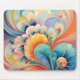 Flora 3 Floral Pastel Muismat