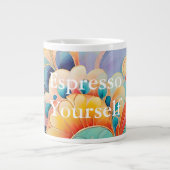 Flora 3 Floral Pastel Spécialité Mug (Devant)