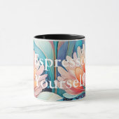 Flora 4 Floral Pastel Combo Mug (Centre)