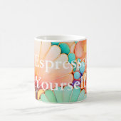 Flora 6 Floral Pastel Classic Mok (Center)