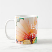 Flora 6 Floral Pastel Classic Mok (Links)