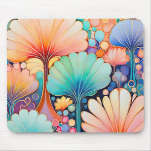 Flora 6 Floral Pastel Muismat