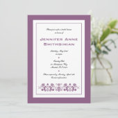 Flora Bee Invitation à la douche nuptiale (Debout devant)