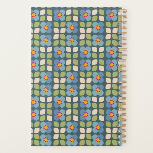 FLORA BLUSH - Botanical Pattern Planner (Dos)