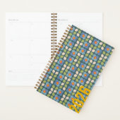 FLORA BLUSH - Planer met botanisch patroon Planner (Display)