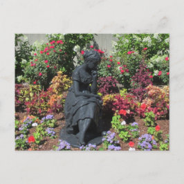 Flora de bloemmeid briefkaart