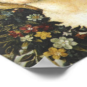 Flora (details van Primavera) Botticelli Fine Art Poster (Hoek)