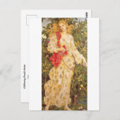 Flora door Evelyn de Morgan Briefkaart (Voorkant / Achterkant)