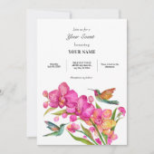 Flora fauna minimalistisch kaart (Voorkant)