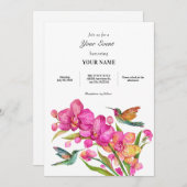 Flora fauna minimalistisch kaart (Voorkant / Achterkant)