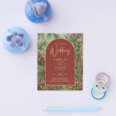  flora flora flora wEDDING Flyer (Enkel)