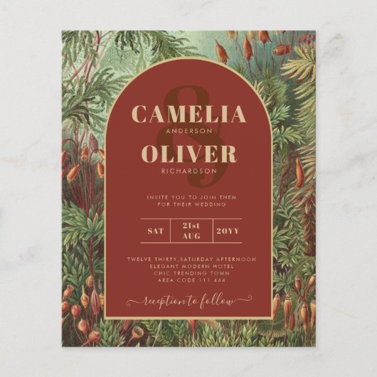 flora flora flora wEDDING Flyer (Voorkant)