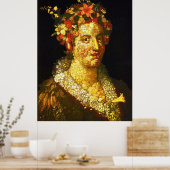 Flora - Giuseppe Arcimboldo Poster (Keuken)