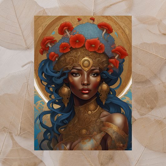 Flora Goddess, Carte postale de poste