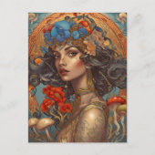 Flora Goddess, Carte postale de poste (Devant)