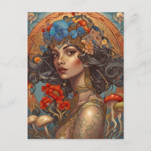 Flora Goddess, Carte postale de poste (Devant)