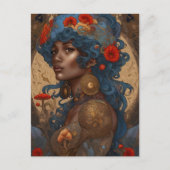 Flora Goddess, Postcrossing Briefkaart (Voorkant)