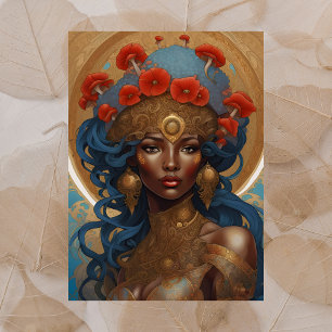 Flora Goddess, Postcrossing Briefkaart