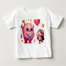 Flora het vriendelijke Monster T-shirt