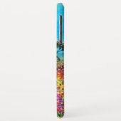 FLORA IN TUSCANY/Fields, papavers en zonnebloemen Case-Mate iPhone Case (Achterkant/links)