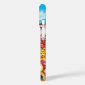 FLORA IN TUSCANY/Fields, papavers en zonnebloemen Case-Mate iPhone Case (Achterkant / Links)