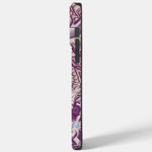 Flora kant Case-Mate iPhone case (Achterkant / Links)