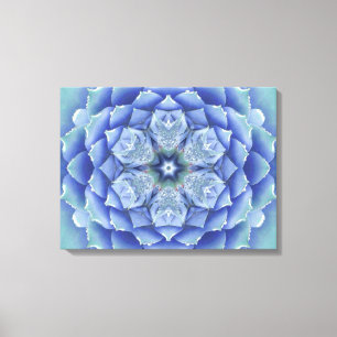 Flora Muse Mandala Canvas Afdruk