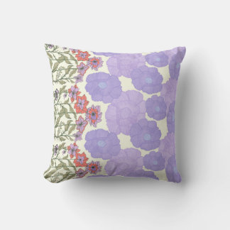 Flora Obscura – Coussin décoratif à impression flo